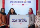 Bank of Maldives Donates MVR 100,000 to MOMS Aid's Back to School Campaign
