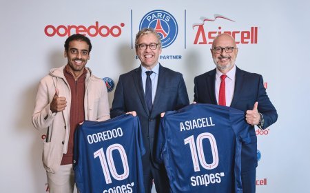 Asiacell and Paris Saint-Germain Sign Historic Multi-Year Partnership in a First for Iraqi Business on the World Stage