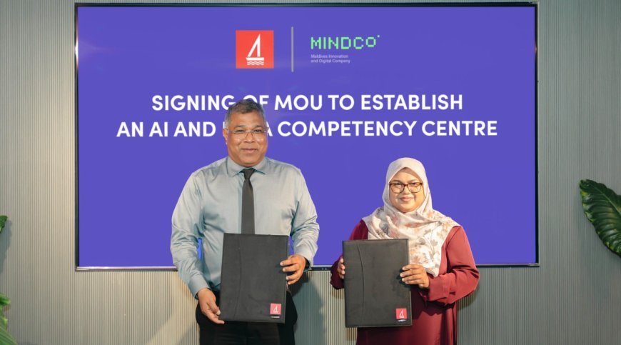 MINDCo and Bank of Maldives Partner to Launch National AI and Data Competency Centre