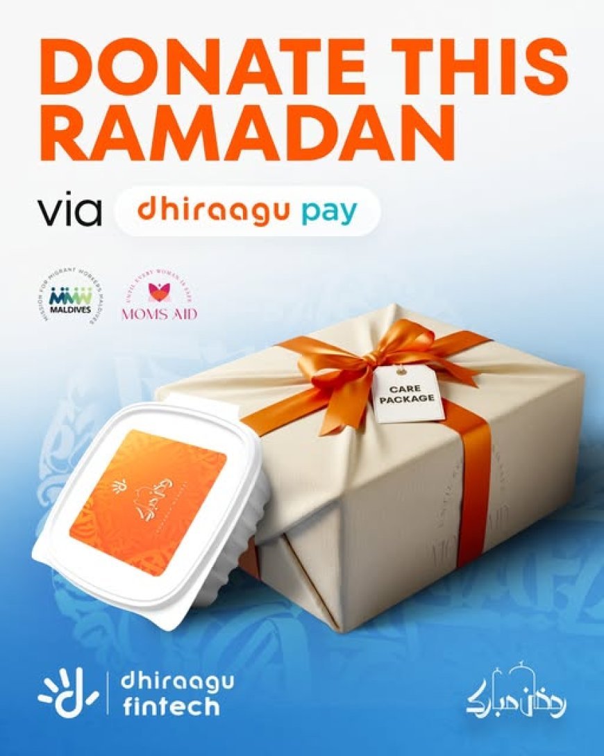 Dhiraagu Raises MVR 213,998 Through Ramadan "Donate a Meal" and "Donate to a Family" Initiatives via DhiraaguPay