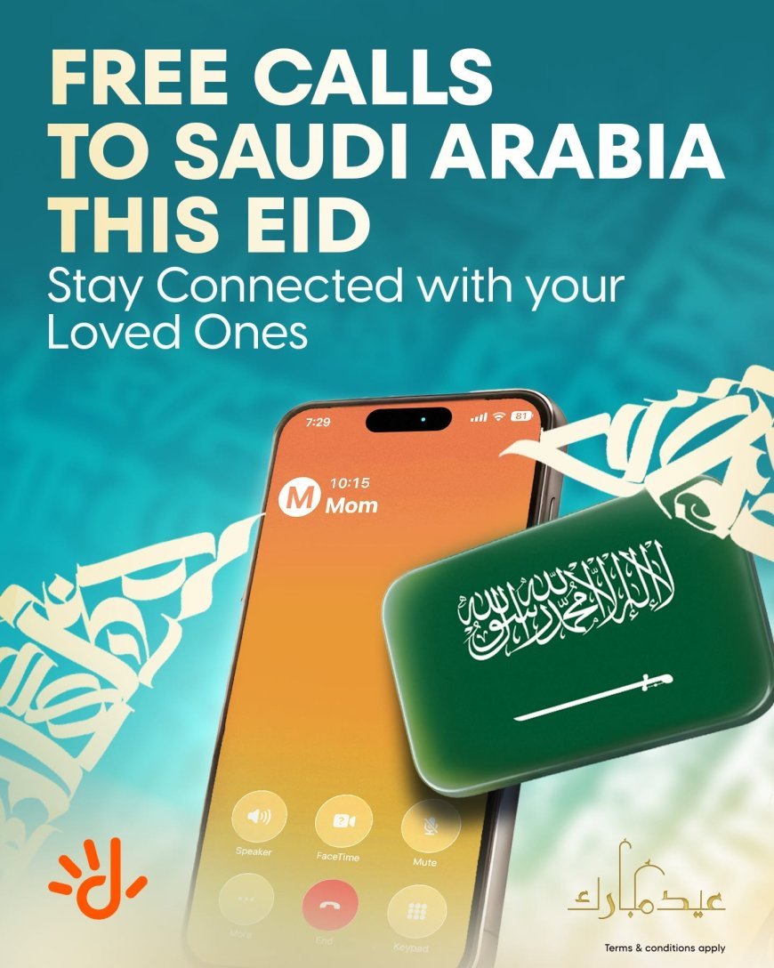 Dhiraagu Offers Free Calls to Saudi Arabia This Eid al-Fitr, Keeping Families Connected During the Festive Season