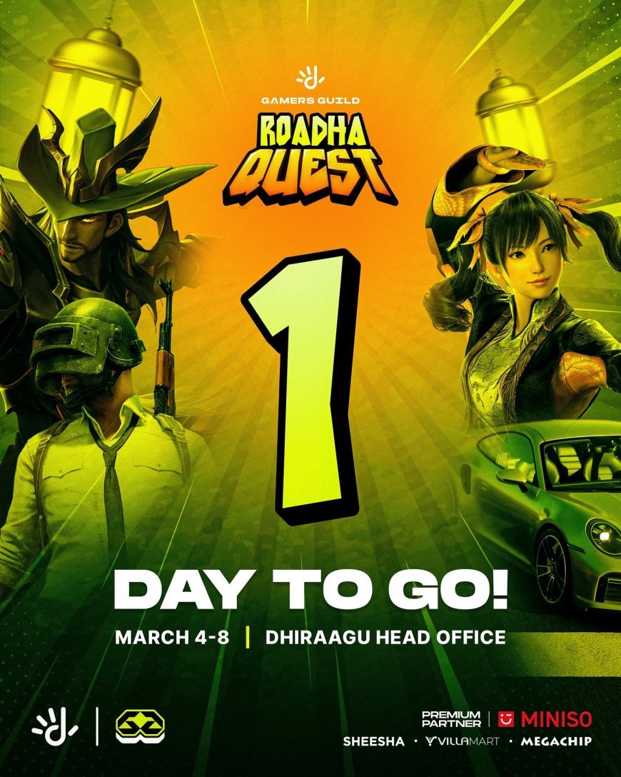 Dhiraagu Gamers Guild's Roadha Quest Opens to a Roaring Crowd of Over 200 Gamers in a Five-Night Ramadan Gaming Celebration