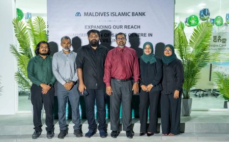 Maldives Islamic Bank Opens New Sales Centre in GA. Villingilli, Advancing Financial Inclusion Across Gaaf Alif Atoll