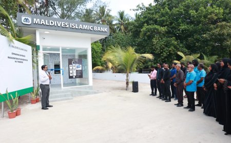 Maldives Islamic Bank Launches New ATM in AA. Thoddoo, Bringing Convenient Self-Service Banking to the Island Community