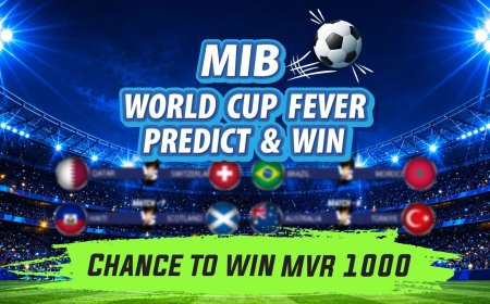 Maldives Islamic Bank Launches "World Cup Fever – Predict and Win" Social Media Campaign With MVR 96,000 in Cash and 8 PS5 Pro Consoles