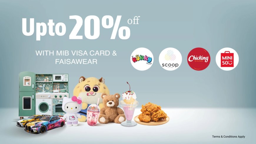 Maldives Islamic Bank Celebrates Children's Day With Exclusive Discounts of Up to 20% at Popular Family Outlets