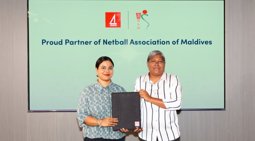 Bank of Maldives Signs Three-Year Partnership With Netball Association of Maldives to Develop the Sport and Nurture Young Talent